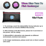 NNEDSZ Dryer Keep Windscreen Microwave Recharge Dryer Car Dehumidifier Moisture Absorber Bag