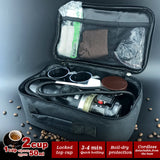 NNEDSZ 12V Car Espresso Moka Coffee Maker Set Espresso In Car Coffee Machine With 2Cups