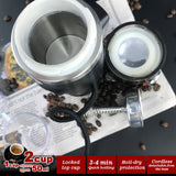 NNEDSZ 12V Car Espresso Moka Coffee Maker Set Espresso In Car Coffee Machine With 2Cups