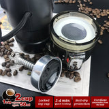NNEDSZ 12V Car Espresso Moka Coffee Maker Set Espresso In Car Coffee Machine With 2Cups