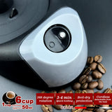 NNEDSZ Red Electric Moka Coffee Maker Espresso Machine Italian Classic 6 Cups Auto Power
