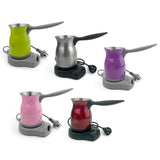 NNEDSZ Stainless Electric Turkish Greek Arabic Coffee Maker Pot Automatic Sensor Anti Overflow