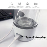 NNEDSZ 300ml H2 Hydrogen Water Bottle Alkaline Ionizer High compatibility AU