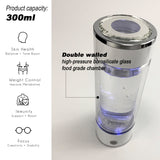 NNEDSZ 300ml H2 Hydrogen Water Bottle Alkaline Ionizer High compatibility AU