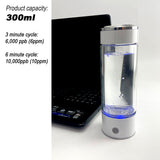 NNEDSZ 300ml H2 Hydrogen Water Bottle Alkaline Ionizer High compatibility AU