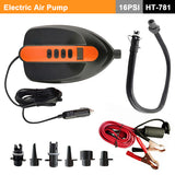NNEDSZ Electric 16PSI HT-781 High Pressure SUP Electric Air Pump 12V DC Paddle Board 16/20PSI Auto-Off