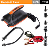 NNEDSZ Electric 20PSI HT-782 High Pressure SUP Electric Air Pump 12V DC Paddle Board