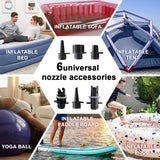 NNEDSZ Electric & Battery Powered  HT-790 High Pressure SUP Electric Air Pump 12V DC Paddle Board 16/20PSI Auto-Off