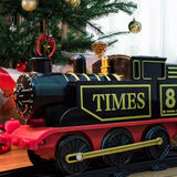 NNEDSZ Electric Christmas Classic Train Toy Kids Set Railway Music With 16pcs Tracks AU STOCK