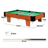 NNEDSZ Wooden Mini Snooker Tables Billiards Game Pool Table Set Toy Extra Size For Kids