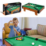 NNEDSZ Wooden Mini Snooker Tables Billiards Game Pool Table Set Toy Extra Size For Kids