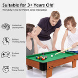 NNEDSZ Wooden Mini Snooker Tables Billiards Game Pool Table Set Toy Extra Size For Kids