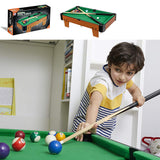 NNEDSZ Wooden Mini Snooker Tables Billiards Game Pool Table Set Toy Extra Size For Kids