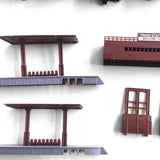 NNEDSZ Electric Modern Toy Train Set Vehicle Rail Track Carriages With sound and lighting Kids