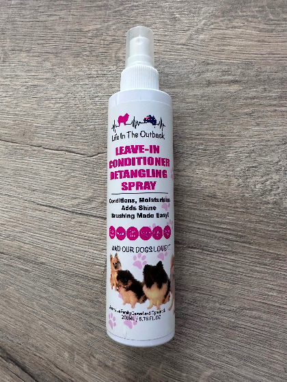 NNEDSZ 1x Life in the outback Leave-in conditioner detangling spray