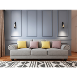 NNEDSZ The Cloud Nine 3-Seater Sofa Grey