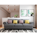 NNEDSZ The Cloud Nine 3-Seater Sofa Slate Grey