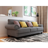 NNEDSZ The Cloud Nine 3-Seater Sofa Slate Grey