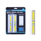 NNEDSZ 200 Lumens Remote Controlled Cabinet Light Bars 2pk