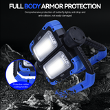 NNEDSZ Brillar 600 Lumen Versatile 360¬∞ Rotating COB LED Work Lamp