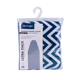 NNEDSZ Ironing Board Cover 47CM X 135CM Blue Chervon