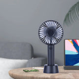NNEDSZ Mini USB Rechargeable Portable Fan with Table Stand