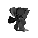 NNEDSZ Heat-powered 5 Blades Fireplace Fan