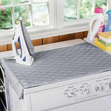 NNEDSZ Iron Anywhere Portable & Foldable Ironing Mat with Heat Protecting Pressing Pad