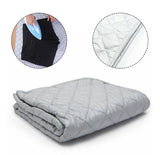 NNEDSZ Iron Anywhere Portable & Foldable Ironing Mat with Heat Protecting Pressing Pad