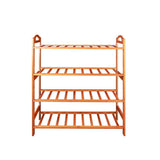 NNEDSZ Bamboo Storage Shoe Rack & Organiser 4 Tiers Layers