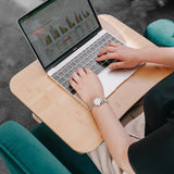 NNEDSZ Portable Laptop Desk with Cushion Support