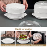 NNEDSZ 2 Tier Microwave Steamer
