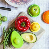 NNEDSZ Avocado Saver with Silicone Cover 2PCS