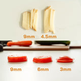 NNEDSZ 3 In 1 Mandolin Slicer Stainless Steel Blade Bowl Fit