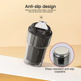 NNEDSZ 460ml Double wall insulated Coffee Cup Black