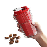 NNEDSZ 460ml Double wall insulated Coffee Cup Red