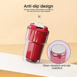 NNEDSZ 460ml Double wall insulated Coffee Cup Red