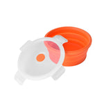 NNEDSZ Cook Easy 2pc 540ml Collapsible Silicone Storage Container