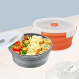 NNEDSZ Cook Easy 2pc 540ml Collapsible Silicone Storage Container