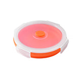 NNEDSZ Cook Easy 2pc 540ml Collapsible Silicone Storage Container