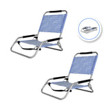 NNEDSZ 2pc Lazy Dayz Foldable Beach Chair - Makena