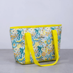 NNEDSZ 6L Food Safe Insulated Jumbo Cooler Tote - Yellow