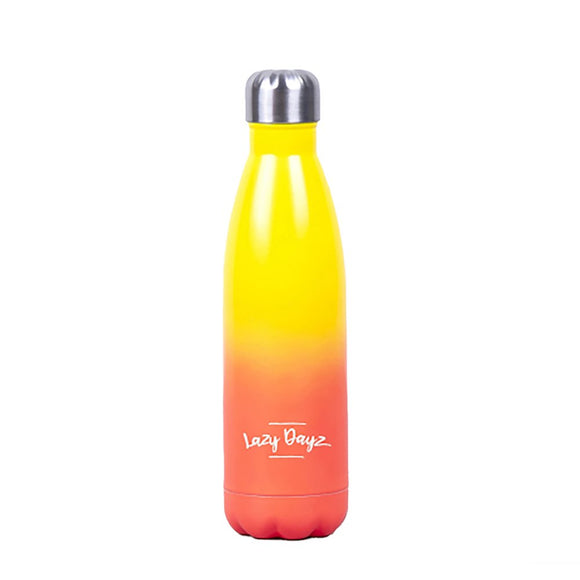 NNEDSZ 500ml Double Wall Stainless Steel Daily Drink Bottle - Yellow