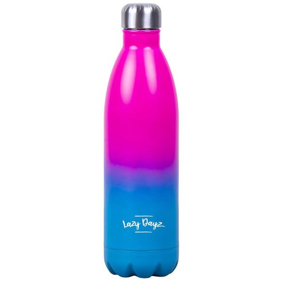 NNEDSZ Lazy Dayz Jumbo Drink Bottle 1L - Pink Blue Ombre