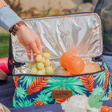 NNEDSZ Lazy Dayz Insulated Cooler Tote - Mossman