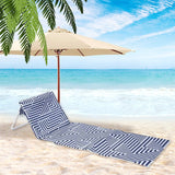 NNEDSZ Lazy Dayz Fold Up Beach Lounger - Makena