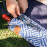 NNEDSZ Lazy Dayz Insulated Wine Bottle Tote - Makena