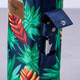 NNEDSZ Lazy Dayz Insulated Wine Bottle Tote - Mossman