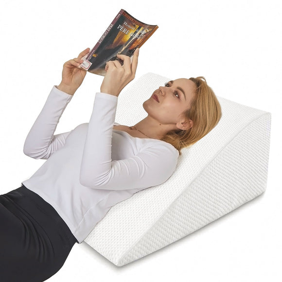 NNEDSZ Clevinger Memory Foam Bed Wedge Back Support Pillow