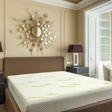 NNEDSZ 4cm Memory Foam Mattress Topper with Bamboo Cover - Double